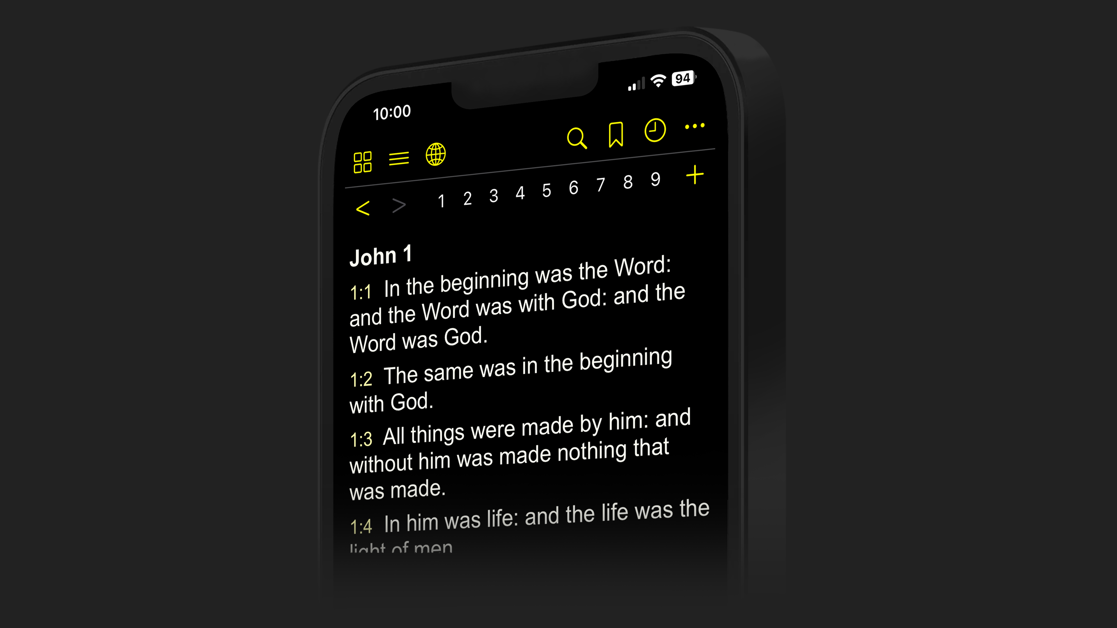 Daily meditations screenshot